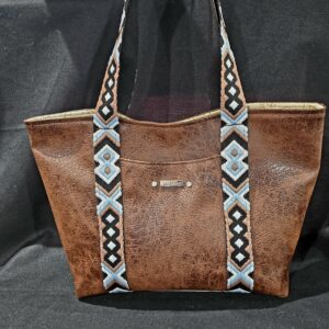Brown Vegan Tote