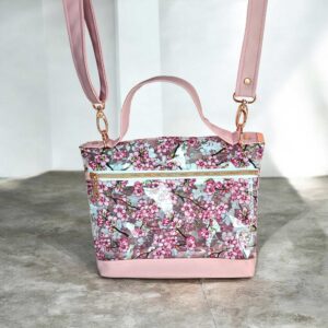 Pink Blossom Clear Bag